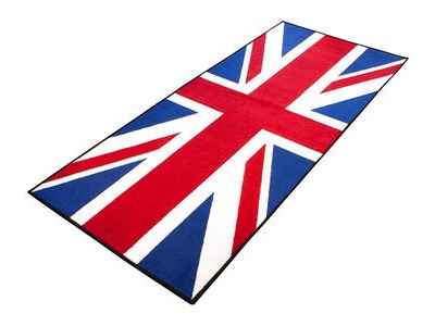 BIKETEK Series 3 Union Jack Garage Mat 190 X 80cm