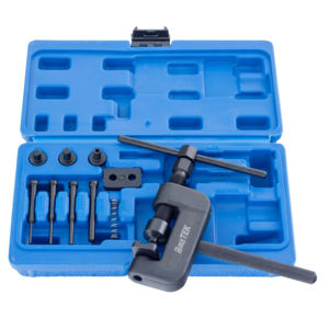 BIKETEK Heavy Duty Chain Cutter And Rivetting Kit click to zoom image