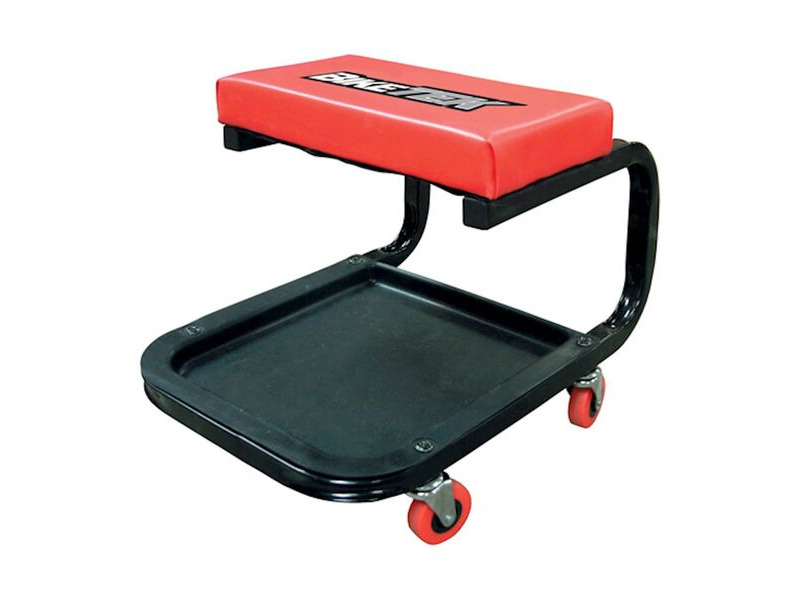 BIKETEK Workshop Creeper Seat With Storage Tray click to zoom image