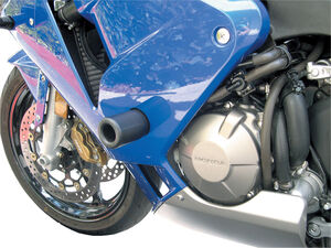 BIKETEK Black STP Crash Protector For Honda CBR500R 13> click to zoom image