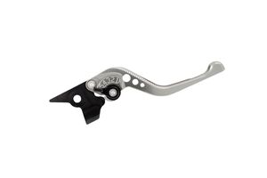 BIKETEK Adjustable CNC Brake Lever Short - Titanium / Black Adjuster - #B02S 