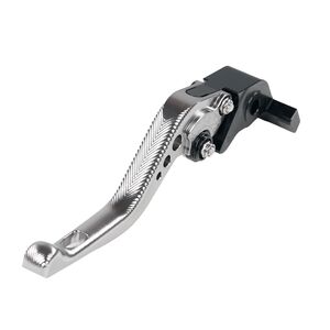 BIKETEK Adjustable CNC Lever Short Brake - Titanium / Black Adjuster - #B58S click to zoom image