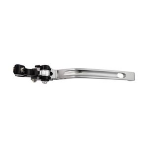 BIKETEK Adjustable CNC Lever Long Brake - Titanium / Black Adjuster - #B88 click to zoom image