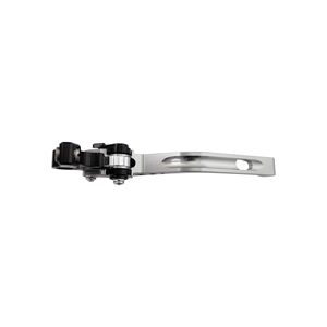 BIKETEK Adjustable CNC Lever Short Brake - Titanium / Black Adjuster - #B88S click to zoom image