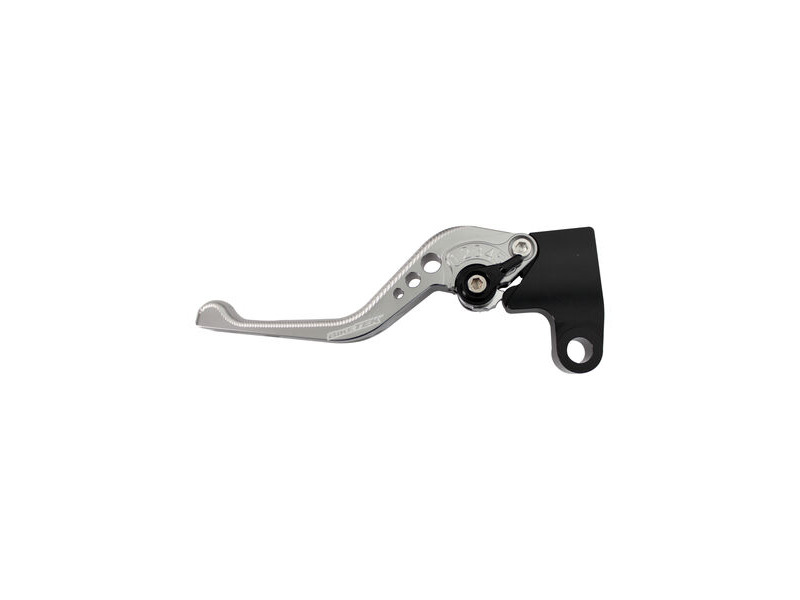 BIKETEK Adjustable CNC Lever Short Clutch - Titanium / Black Adjuster - #C107S click to zoom image