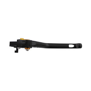 BIKETEK Adjustable CNC Lever Long Clutch - Black / Gold Adjuster - #C111 click to zoom image