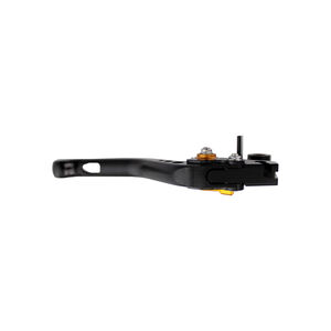 BIKETEK Adjustable CNC Lever Short Clutch - Black / Gold Adjuster - #C119S click to zoom image