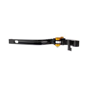 BIKETEK Adjustable CNC Lever Long Clutch - Black / Gold Adjuster - #C123 click to zoom image