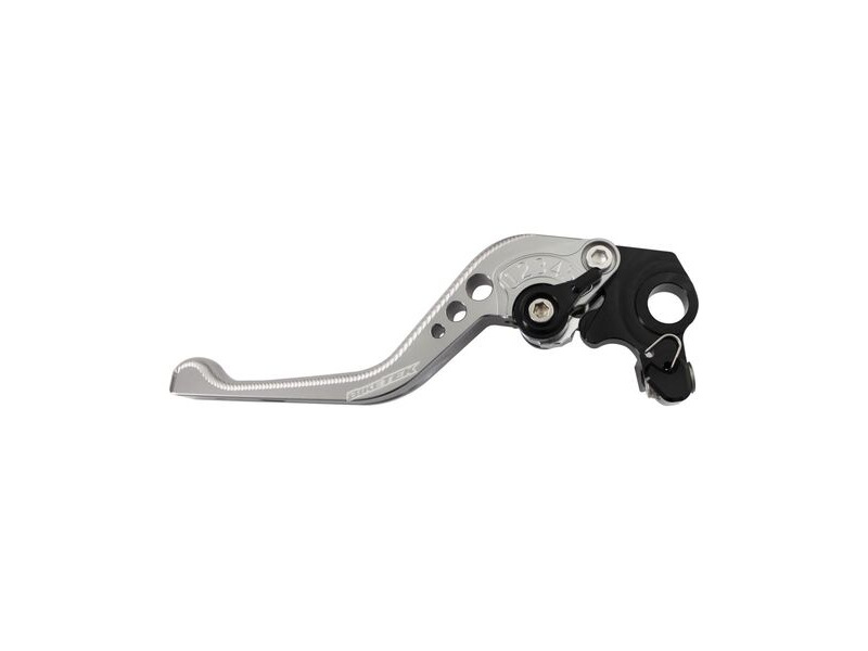 BIKETEK Adjustable CNC Lever Short Clutch - Titanium / Black Adjuster - #C97S click to zoom image