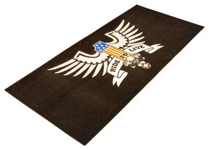 BIKETEK Series 3 American Eagle Live To Ride Garage Mat 190 X 80cm 