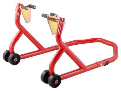 BIKETEK Series 3 Front Track Paddock Stand - Red