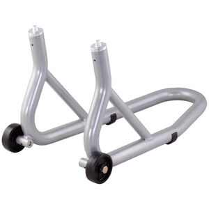 BIKETEK Race Aluminium Prong Fitment Front Track Paddock Stand - Grey 