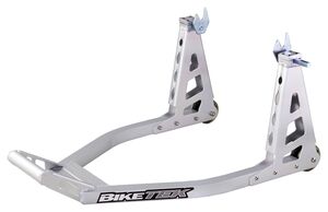 BIKETEK Aluminium Rear Box Stand - Sliver 