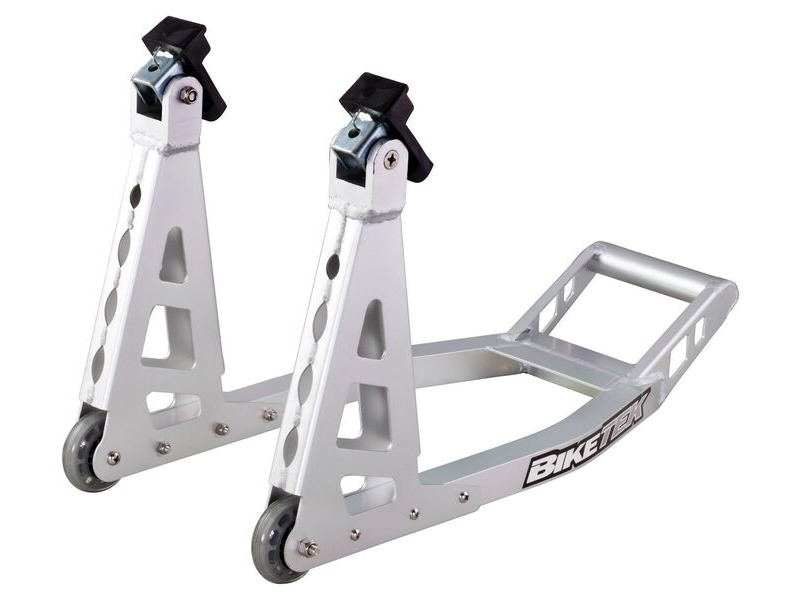 BIKETEK Aluminium Front Box Stand - Sliver click to zoom image