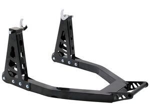 BIKETEK Aluminium Rear Box Stand - Black 