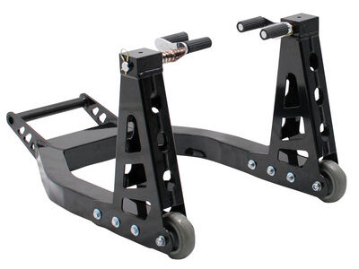 BIKETEK Aluminium Front Box Stand - Black