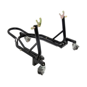 BIKETEK 360 Degree Rear Floating Paddock Stand - Black 