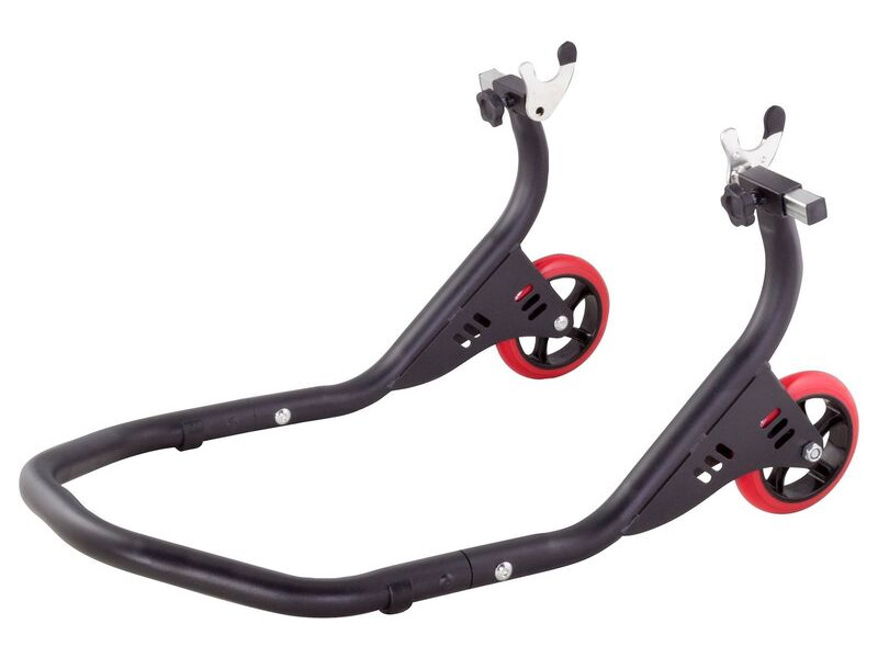 BIKETEK Premium Rear Track Paddock Stand - Matt Black click to zoom image