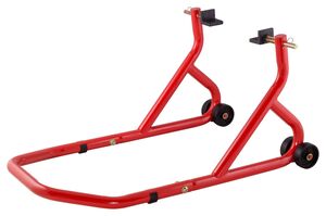 BIKETEK Series 3 Rear Track Paddock Stand - Red 