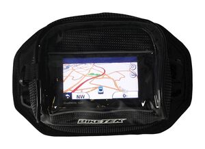 BIKETEK Handlebar/Yoke Mounted Sat Nav Pouch click to zoom image