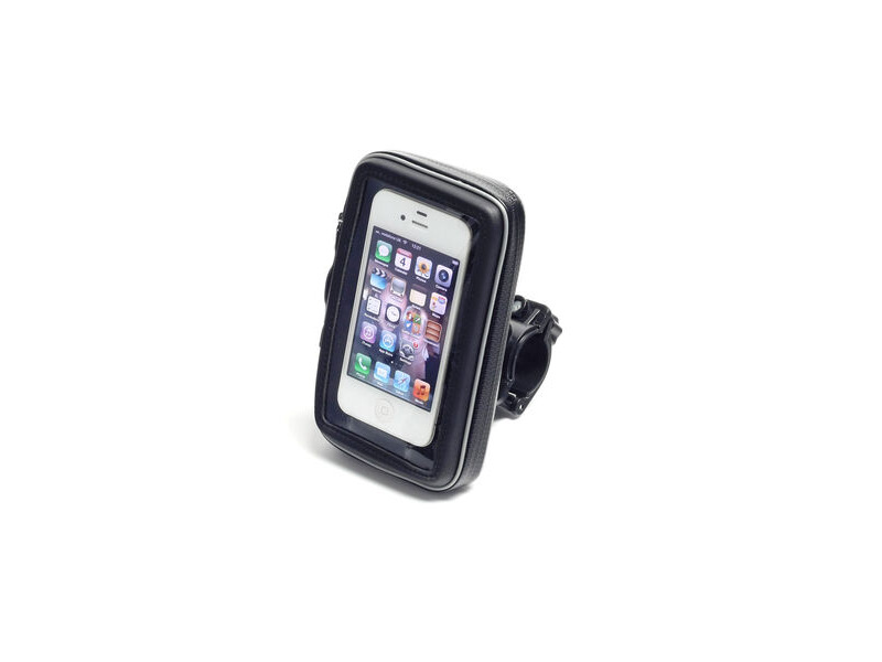 BIKETEK Handlebar Mounted 12 x 6.5cm Smartphone Holder click to zoom image