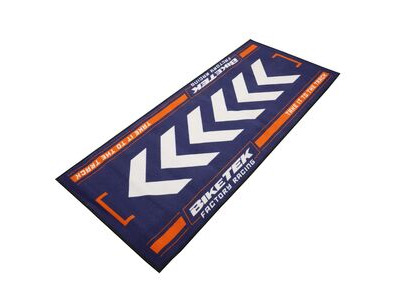 BIKETEK 'Series 7' Garage Mat - Orange (190x80cm)