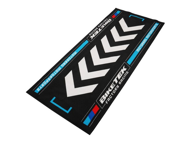 BIKETEK 'Series 7' Garage Mat - 'Motorrad' (190x80cm) click to zoom image