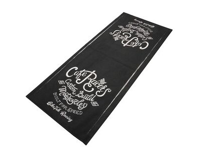 BIKETEK 'Series 7' Garage Mat - 'Cafe Racer / Custom' (190x80cm)