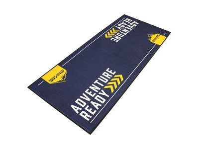 BIKETEK BikeTek 'Adventure Series' Garage Mat - 'Blue/Yellow' (190x80cm)