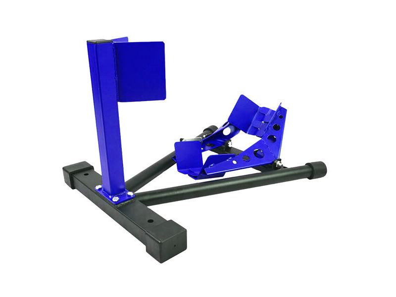 BIKETEK BikeTek Series Five Front Wheel Chock - Black/Blue click to zoom image