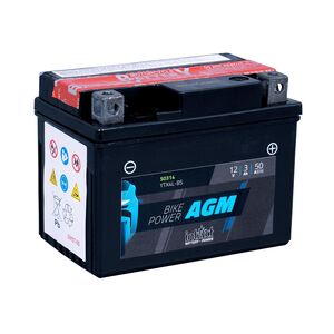 INTACT YTX4L-BS Maintenance Free AGM Bike-Power Battery 