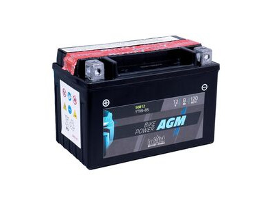 INTACT YTX9-BS Maintenance Free AGM Bike-Power Battery