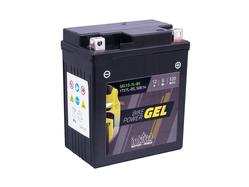 INTACT YTX7L-BS / 50614 Gel Bike-Power Battery click to zoom image