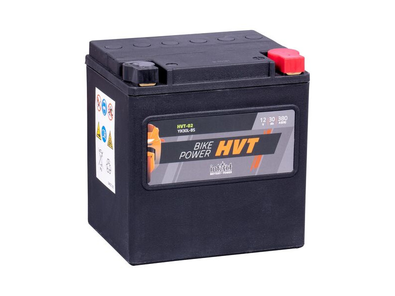 INTACT YTX30L-BS / 66010-97A Sealed Activated HVT Bike-Power Battery click to zoom image