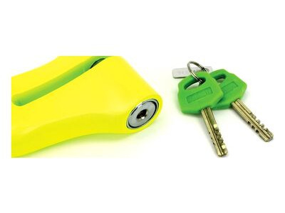 MAMMOTH SECURITY Yellow Disc Lock With 10mm Pin