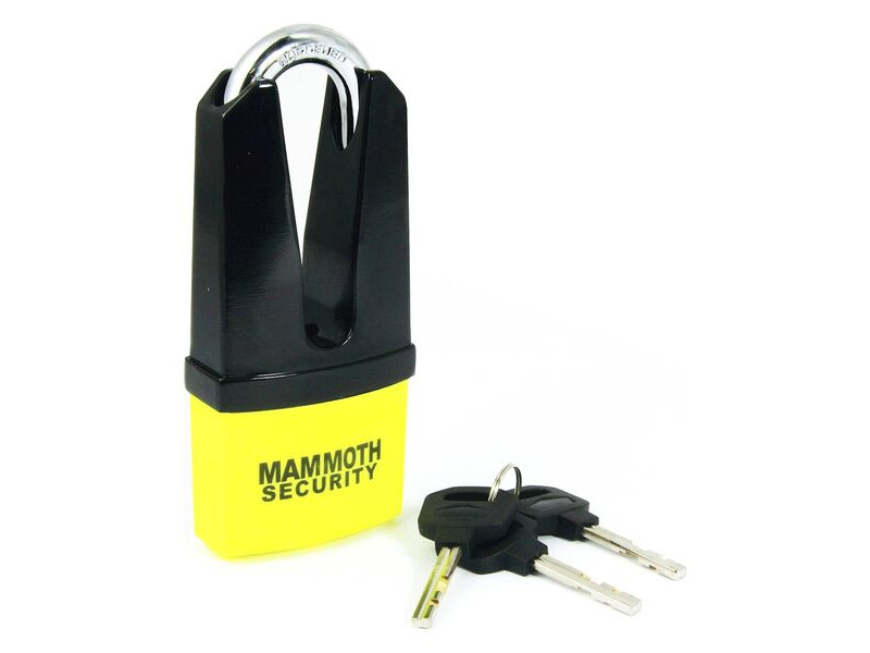 MAMMOTH SECURITY Maxi Shackle Disc Lock With 11mm Pin click to zoom image