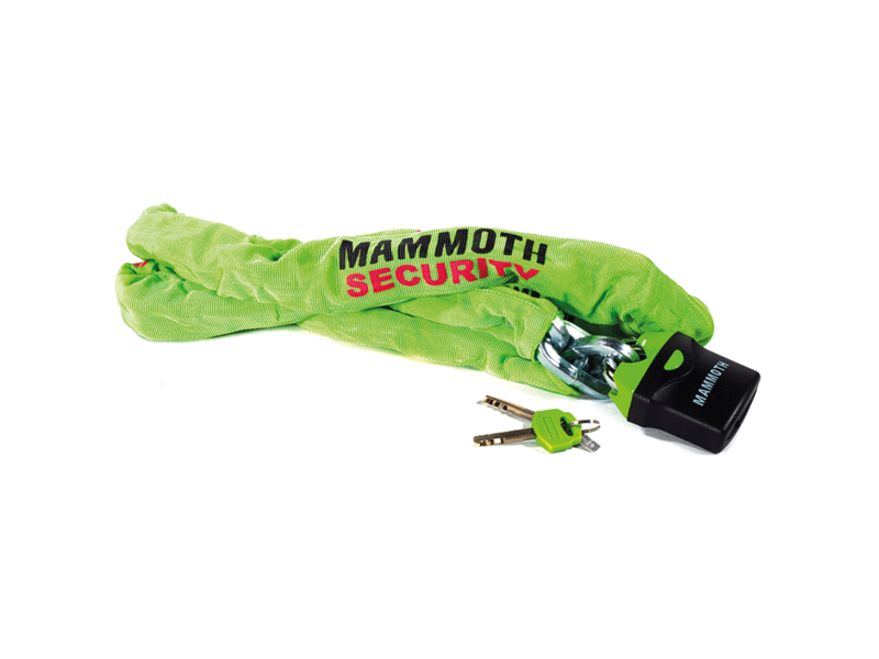 MAMMOTH SECURITY 1.8m Lock & Chain click to zoom image