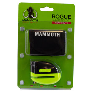 MAMMOTH SECURITY Rogue Disc Lock 6mm Yellow click to zoom image