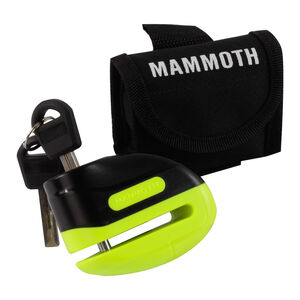 MAMMOTH SECURITY Rogue Disc Lock 6mm Yellow click to zoom image