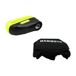 MAMMOTH SECURITY Rogue Disc Lock 10mm Yellow click to zoom image