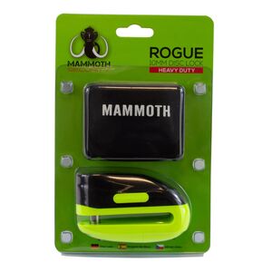 MAMMOTH SECURITY Rogue Disc Lock 10mm Yellow click to zoom image