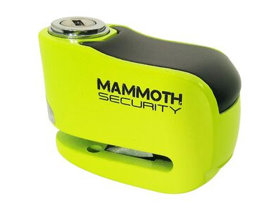 MAMMOTH SECURITY Gremlin Alarm Disc Lock Fluoro Yellow