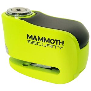 MAMMOTH SECURITY Gremlin Alarm Disc Lock Fluoro Yellow 
