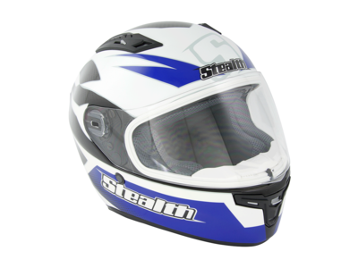 STEALTH HD117 GP Replica Adult Full Face Helmet - Blue