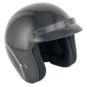 STEALTH HD320 Speedo Adult Open Face Helmet - Black 