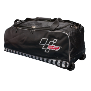 MotoGP Kit And Helmet Bag with Travel Wheels and Rollaway Changing Mat (90lt) click to zoom image