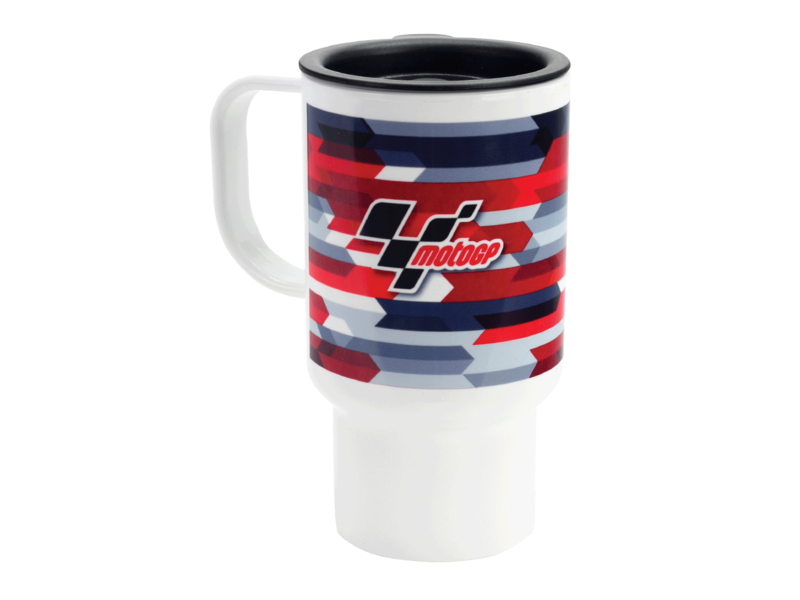 MotoGP Travel Mug With Lid click to zoom image