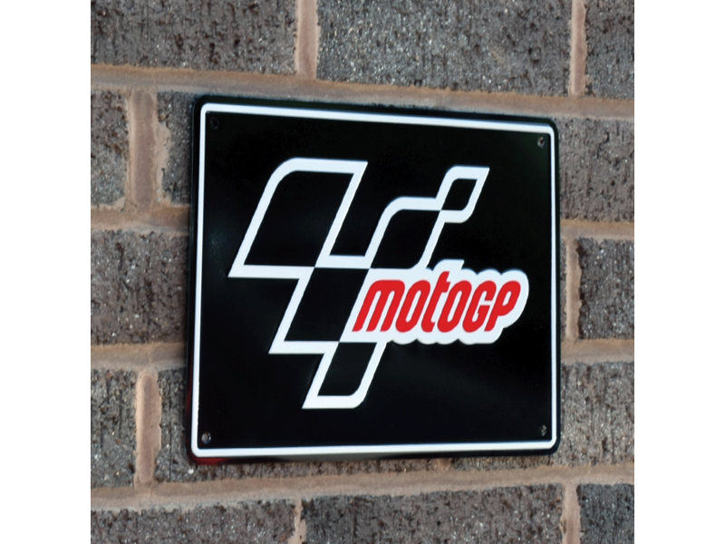 MotoGP Aluminium Parking Sign click to zoom image