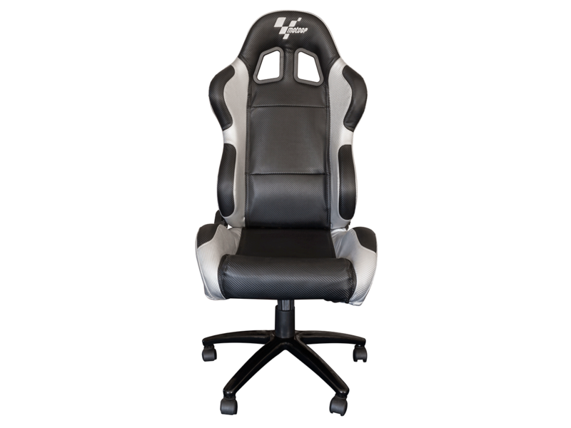 MotoGP Team Chair Black And Silver click to zoom image