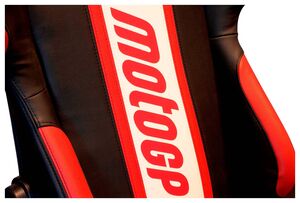 MotoGP Team Chair With Armrests Red / White / Black click to zoom image